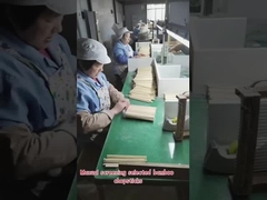 Bastões de banho de bambu de triagem manual