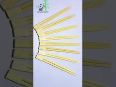 Bastões de bambu descartáveis Bastões gêmeos