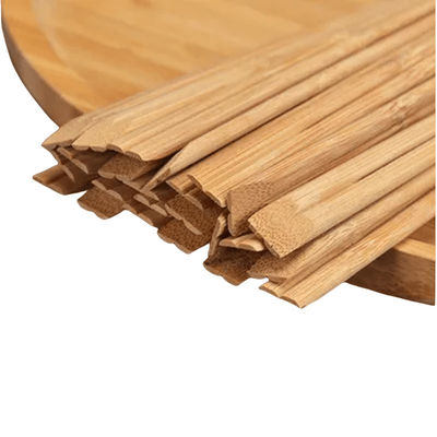Tensoge Bamboo Bastões Desutilizáveis Cor Natural Mao Bamboo Bastões Desutilizáveis a Granel