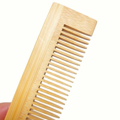 Factory Wholesale Custom Logo Disposable Bamboo Hair Comb Good Quality for Hotel or Travel