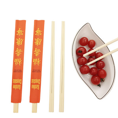 Bastões de bambu descartáveis de cor natural Bastões de sushi japoneses ecológicos