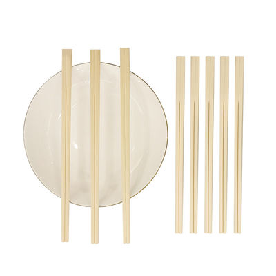 Bastões de bambu descartáveis de cor natural Bastões de sushi japoneses ecológicos
