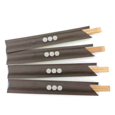 Carbonized Bamboo Chopsticks 21cm 4.8mm Food Grade Eco-Friendly