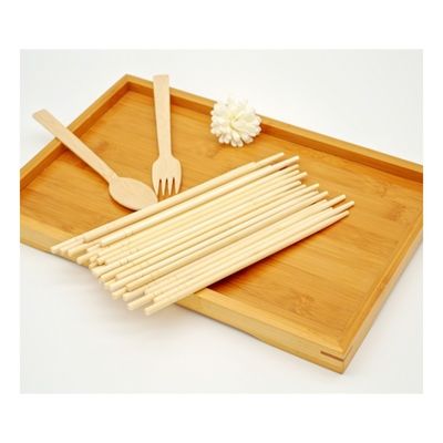 Ocasião Para Casa/Restaurante/Hotel Bamboo Natural Bastões redondos descartáveis com pacote OPP