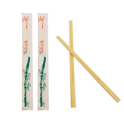 Bastões de bambu descartáveis de cor natural Bastões de sushi japoneses ecológicos
