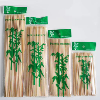 Espinhas de bambu descartáveis personalizadas Compostabilidade Utilização versátil Resistência ao calor