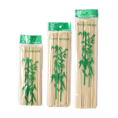 Espinhas de bambu descartáveis personalizadas Compostabilidade Utilização versátil Resistência ao calor