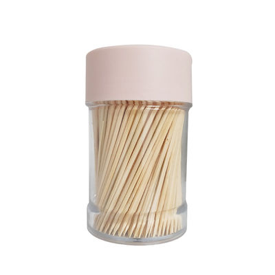 Pico de dentes de bambu descartável higiênico e resistente à temperatura de uso único