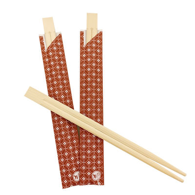 Produzir pauzinhos de bambu natural descartáveis embalado individualmente personalizado