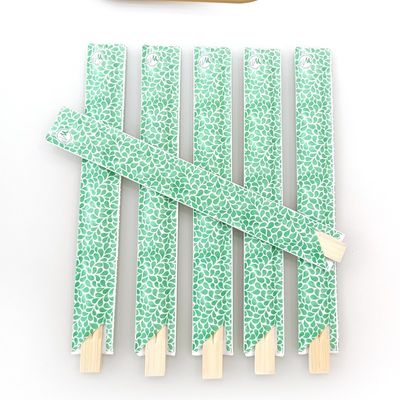 Bastões de bambu descartáveis 100% cor natural e proteção ambiental para bastões de sushi japoneses