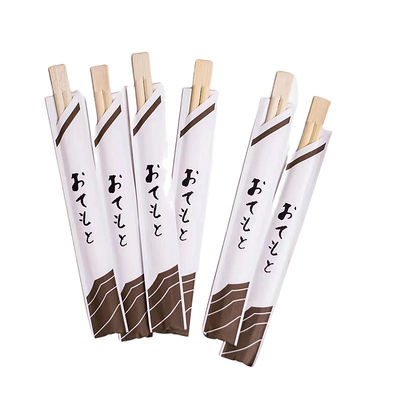 Bastões embalados individualmente de cor natural Bastões de bambu natural convenientes