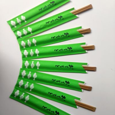 Embalagens de papel Bastões carbonizados Pesos leves Bastões de bambu descartáveis