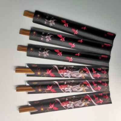 Bastões de bambu naturais personalizados Bastões de bambu descartáveis para restaurante de sushi