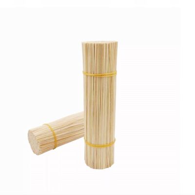 Fabricação e exportação e fornecimento de bastões de bambu para fazer incenso em tamanhos de 8" 9" 10" 12" China Direct