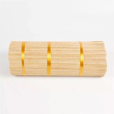Fabricação e exportação e fornecimento de bastões de bambu para fazer incenso em tamanhos de 8" 9" 10" 12" China Direct