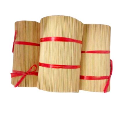 Palhinhas de bambu leve e à prova de mofo para tornar o agarbatti fácil de usar