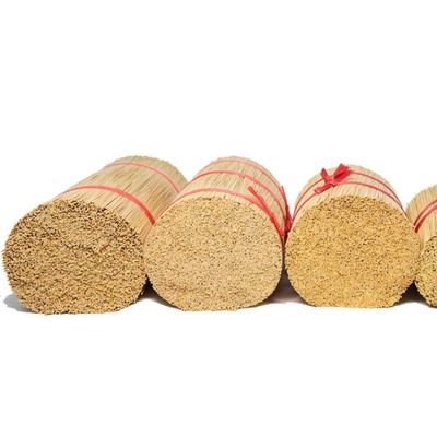 Palhinhas de incenso de bambu sustentável Palhinhas de bambu naturais para fazer agarbatti