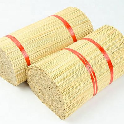 Palhinhas de incenso de bambu sustentável Palhinhas de bambu naturais para fazer agarbatti