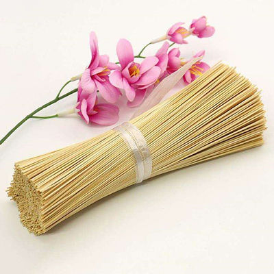 Bamboo Incense Sticks Custom Purchase Circular Skewers para produção sustentável e ecológica de Agarbatti