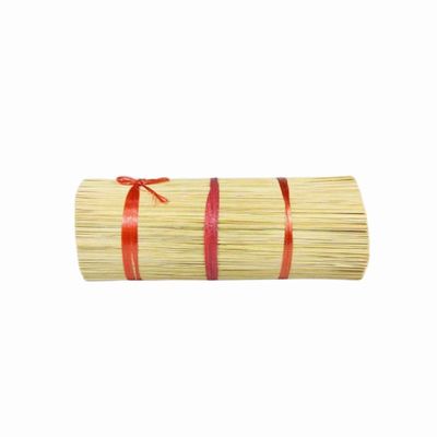 Incenso indiano vendido Bamboo rodado Bastões de bambu Material de alto nível para fazer Agarbatti 1,3 mm de diâmetro