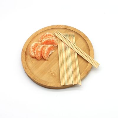 Bamboo natural redondo longo Espigas 12cm comprimento Uso multiuso Higiênico