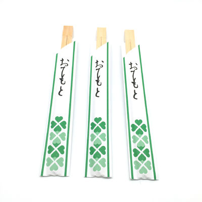 Eco-friendly Disponível Bamboo Twin Chopsticks Logotipo personalizável