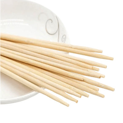 Bastões de bambu de forma redonda, ecológicos e descartáveis para uso doméstico/restaurante/hotel