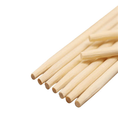 Bastões redondos de bambu personalizados Bastões ecológicos