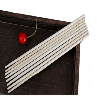 Bastões redondos de bambu personalizados Bastões ecológicos