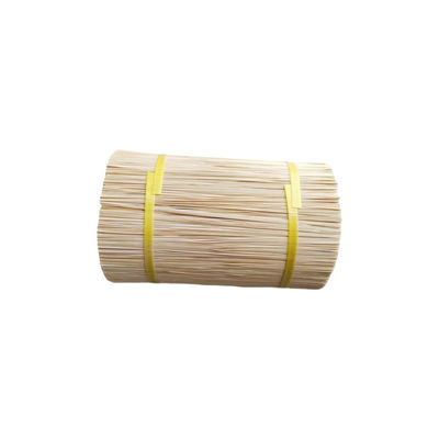 Incenso indiano vendido Bamboo rodado Bastões de bambu Material de alto nível para fazer Agarbatti 1,3 mm de diâmetro