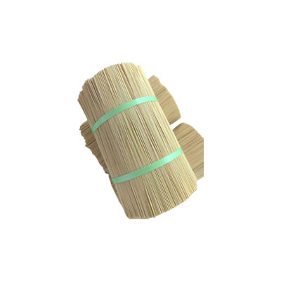 Palhinhas de incenso de bambu de cor natural de 8 polegadas palhinhas de bambu naturais ecológicas