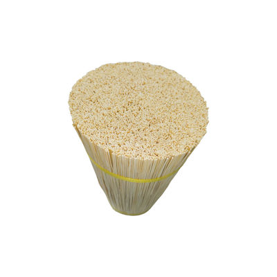 Palhinhas de incenso de bambu de cor natural de 8 polegadas palhinhas de bambu naturais ecológicas