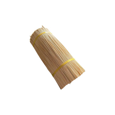 Palhinhas de incenso de bambu de cor natural de 8 polegadas palhinhas de bambu naturais ecológicas