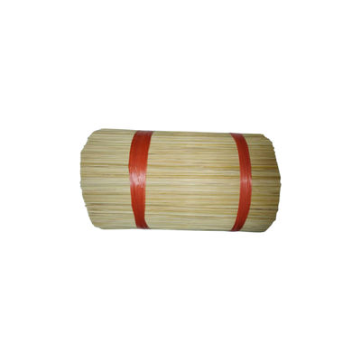 Palhinhas de incenso de bambu de cor natural de 8 polegadas palhinhas de bambu naturais ecológicas
