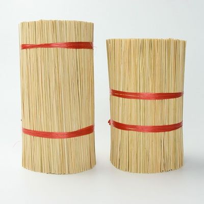 Bamboo Incense Sticks Custom Purchase Circular Skewers para produção sustentável e ecológica de Agarbatti
