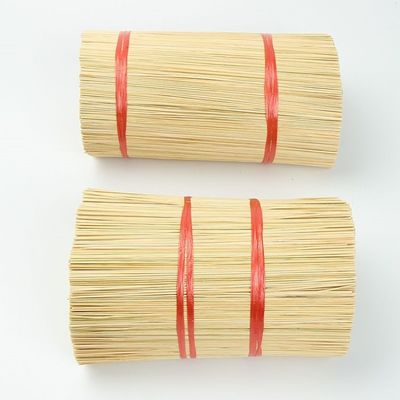 Bamboo Incense Sticks Custom Purchase Circular Skewers para produção sustentável e ecológica de Agarbatti