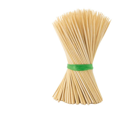Graduação em Alimentos Resistente ao Calor Barbecue Skewer Stick 12cm Comprimento Bamboo Skewer Stick