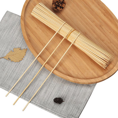Graduação em Alimentos Resistente ao Calor Barbecue Skewer Stick 12cm Comprimento Bamboo Skewer Stick