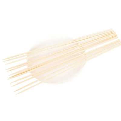 Espinhas de bambu longas e leves Espinhas portáteis de bambu barbecue Espinhas personalizáveis