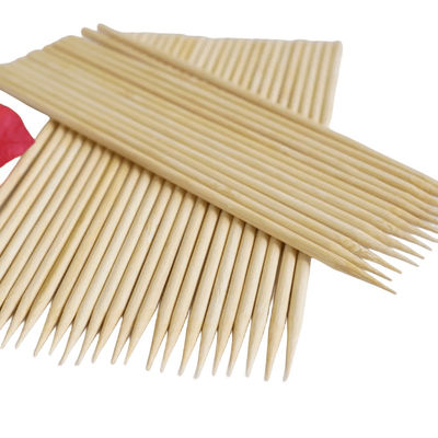 Eco-friendly Grill Bamboo Stick Biodegradable Bamboo Barbecue Stick Portátil