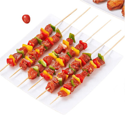 Largura 2.5 Bamboo Grill Stick Fácil de limpar Bamboo Grill Stick