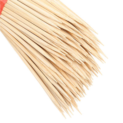 Biodegradáveis Espigas de bambu Barbecue Espigas de espigas com superfície lisa