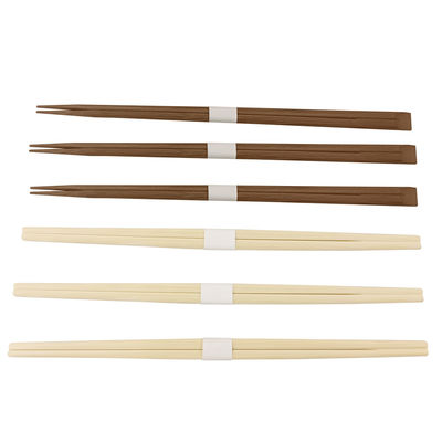 Bastões de bambu descartáveis personalizáveis Cor natural/carbonizado Ideal para sushi e pratos japoneses Estilo moderno