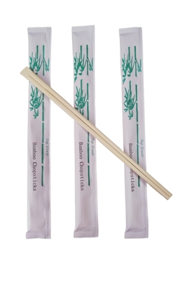 Palitos de Bambu Tensoge Com Impressão de Logotipo Embalados Individualmente em Papel Completo Gêmeos Tensoge Redondos Descartáveis a Granel