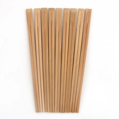 Bastões de bambu descartáveis de 21 cm ou 24 cm Eco-friendly Dining Carbonised Full Closed Paper